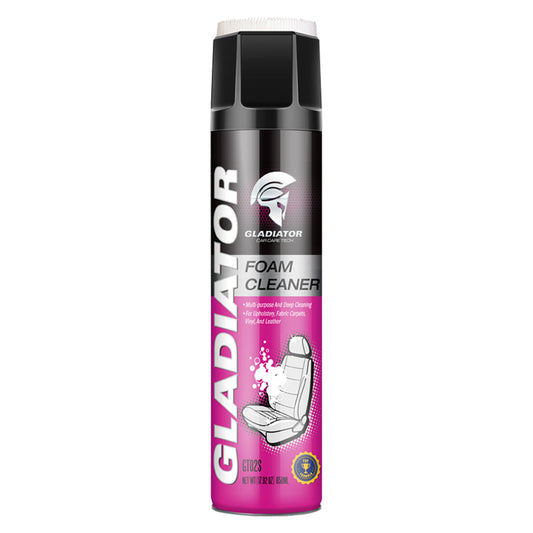 Gladiator Foam Cleaner With Brush Cap - 650ml