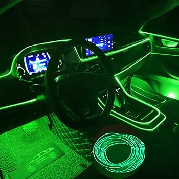 Car Neon 2m Dashboard Light Interior Decor Light In 2 Colours