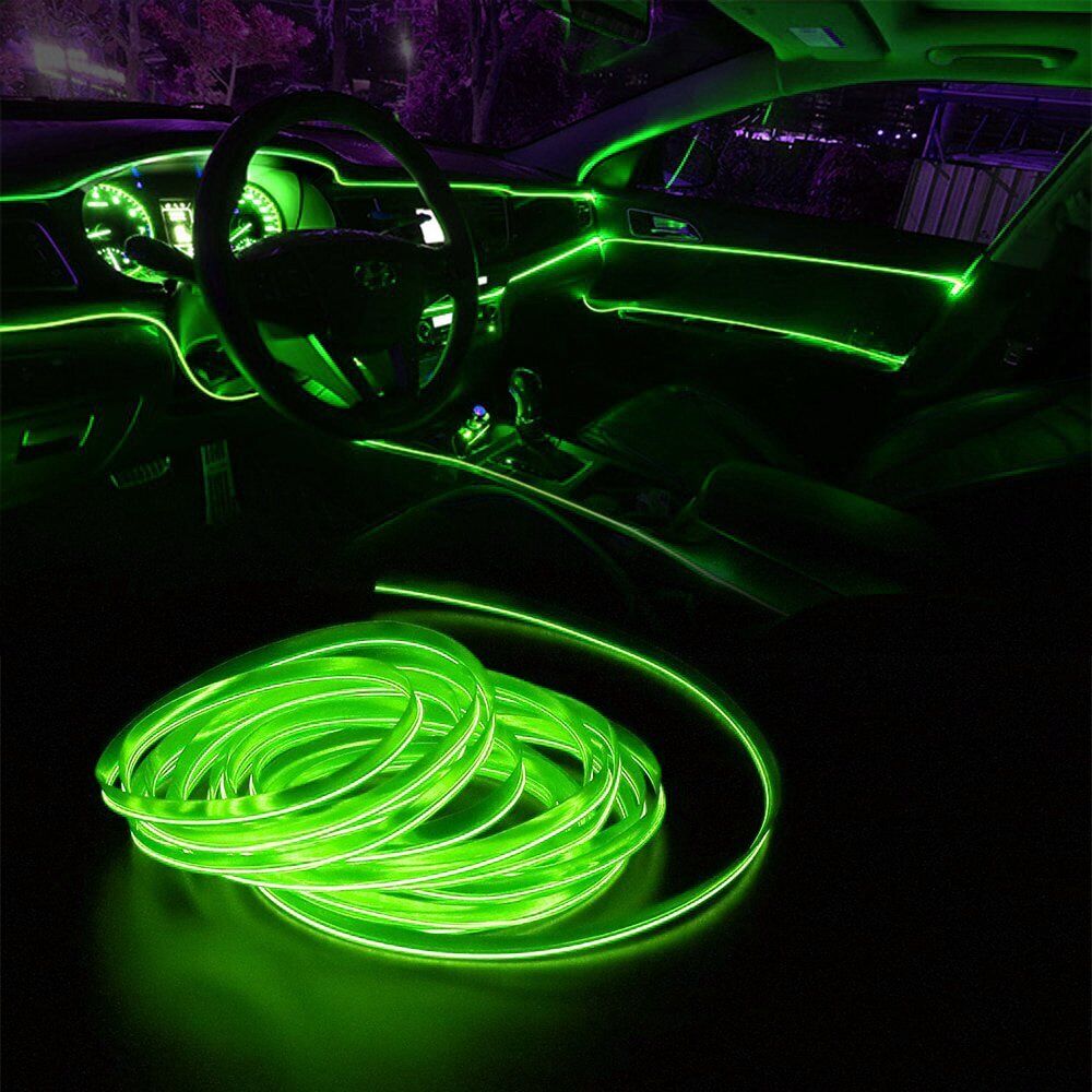 Car Neon 2m Dashboard Light Interior Decor Light In 2 Colours